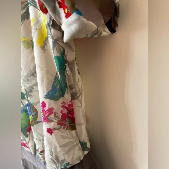 Ted Baker London Women’s Lida Floral‎ Romper Silk Blend Size 8 Jumpsuits & Rompers